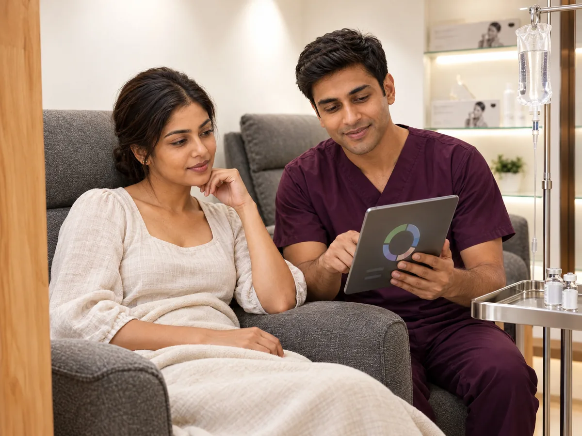 AI Aesthetics Skin Clinic by Dr. Aakriti Mehra: AI Customized IV Therapy in Jaipur, AI Customized IV Therapy