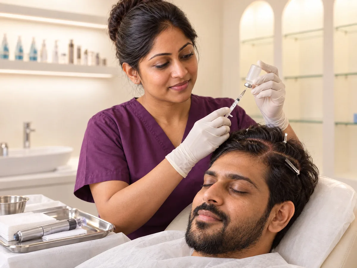 AI Aesthetics Skin Clinic by Dr. Aakriti Mehra: Exosome Hair Treatment in Jaipur, Exosome Hair Treatment