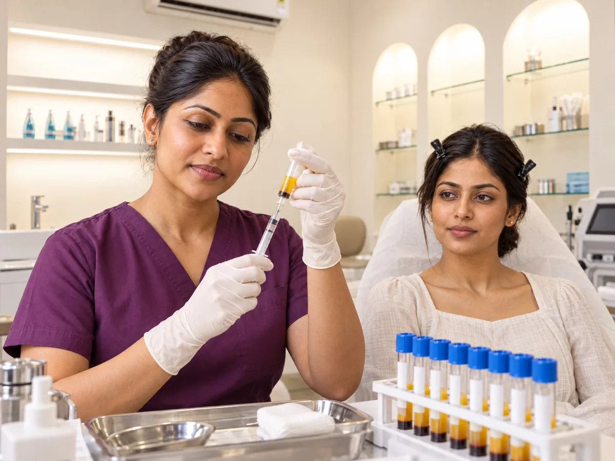 AI Aesthetics Skin Clinic by Dr. Aakriti Mehra: GFC Hair Treatment in Jaipur, GFC Hair Treatment