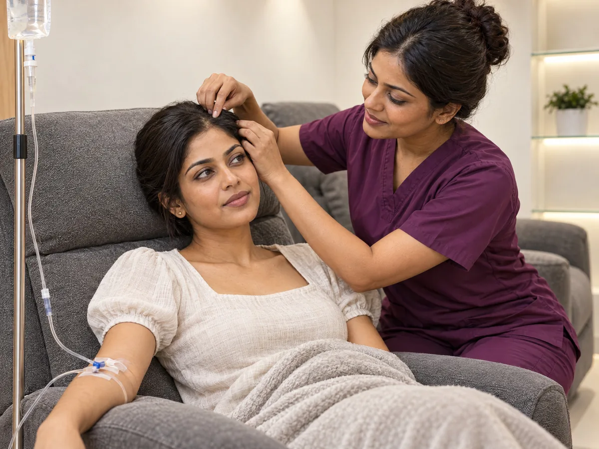 AI Aesthetics Skin Clinic by Dr. Aakriti Mehra: Hairfall IV Program in Jaipur, Hairfall IV Program