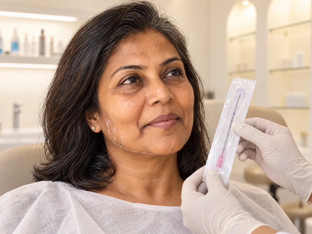 AI Aesthetics Skin Clinic by Dr. Aakriti Mehra: Thread Lift in Jaipur, Thread Lift