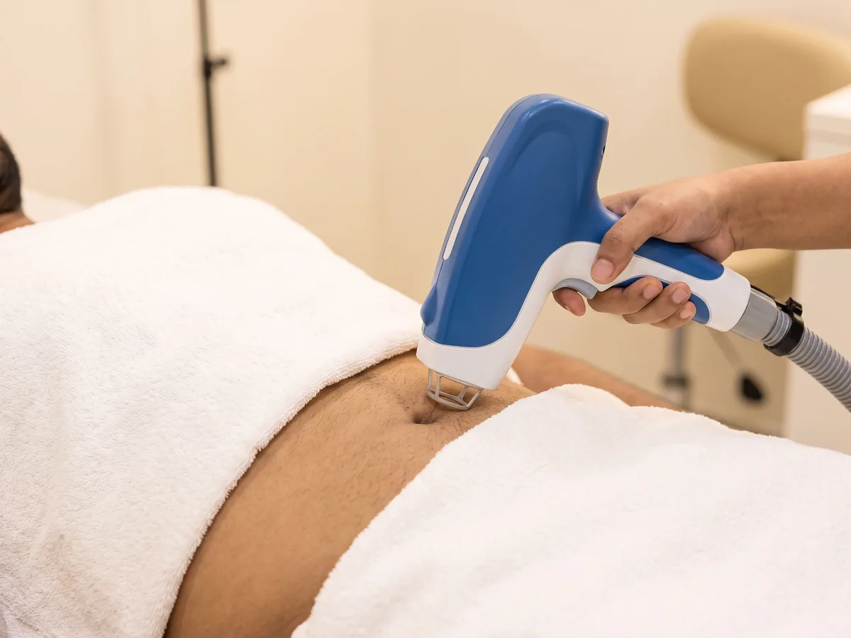 Full Body Laser Hair Removal in Jaipur: Stomach Line laser hair removal | AI Aesthetics, C-Scheme