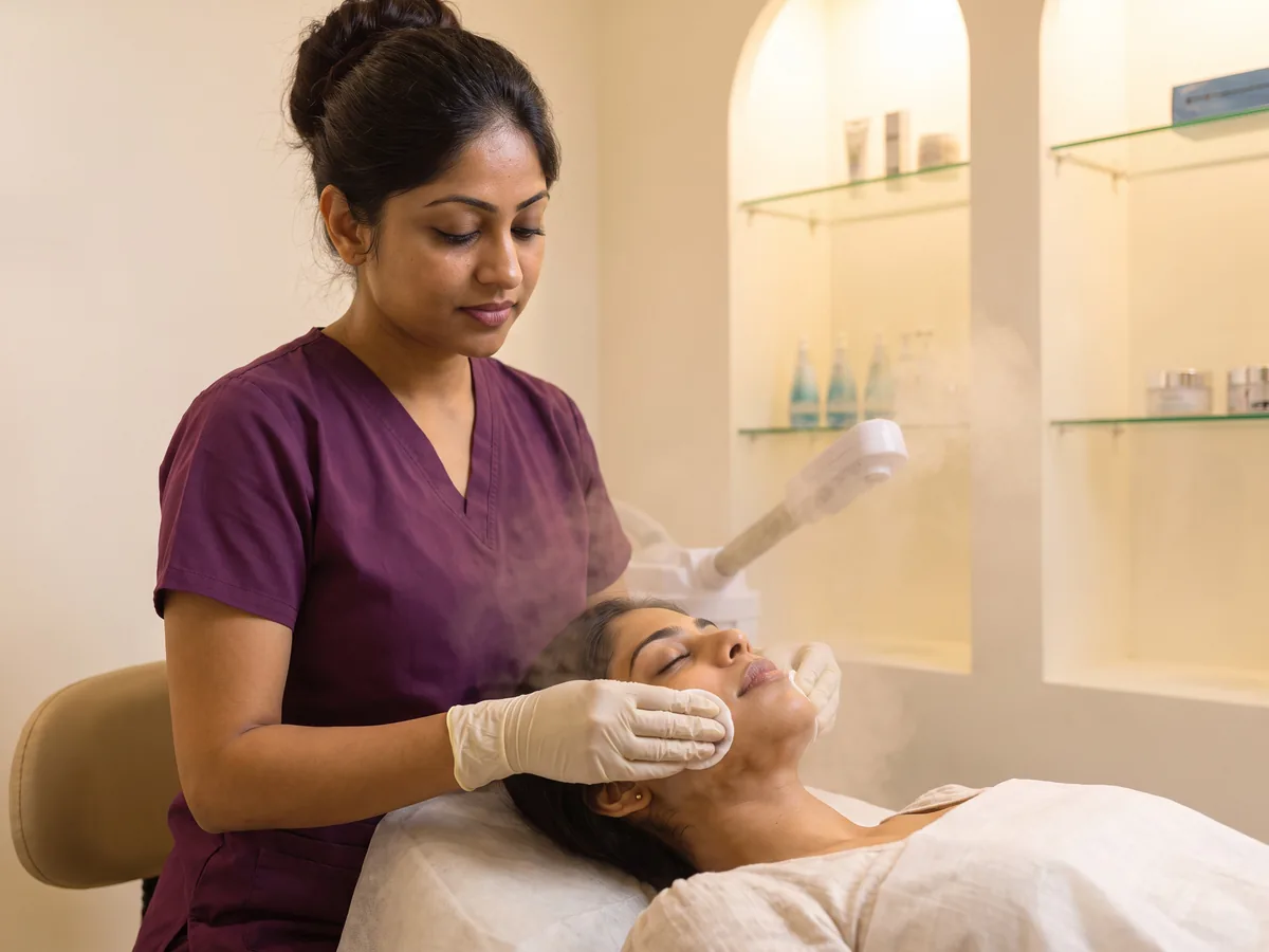 Oily Skin Treatment in Jaipur: Express Clean-Up, Express Clean Up | AI Aesthetics, C-Scheme