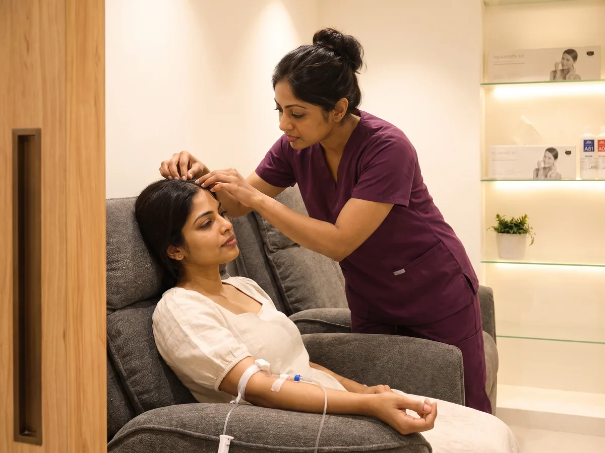AI Customized IV Therapy Jaipur: Hairfall IV Program, Hairfall Iv | AI Aesthetics, C-Scheme