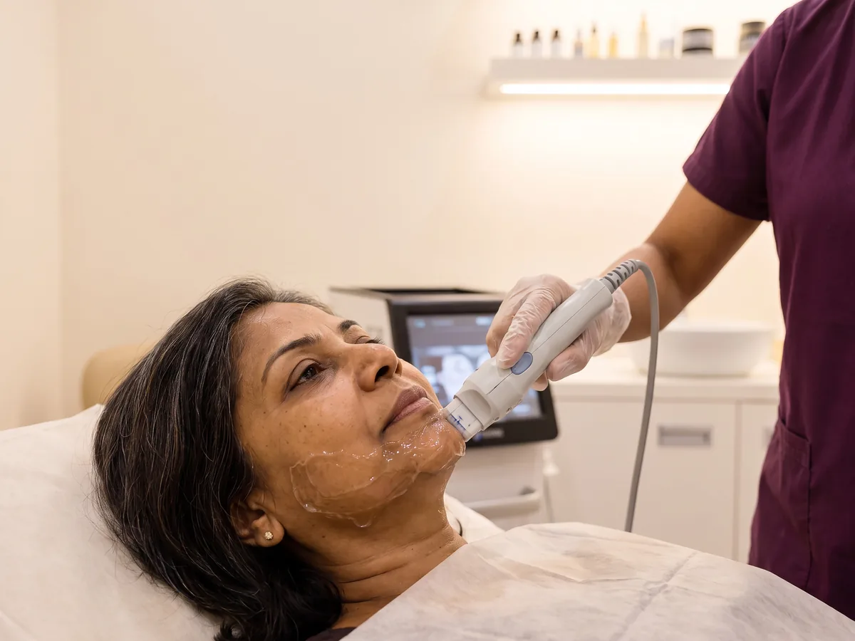 Double Chin Treatment Jaipur: Hifu Skin Lift Facial | AI Aesthetics, C-Scheme