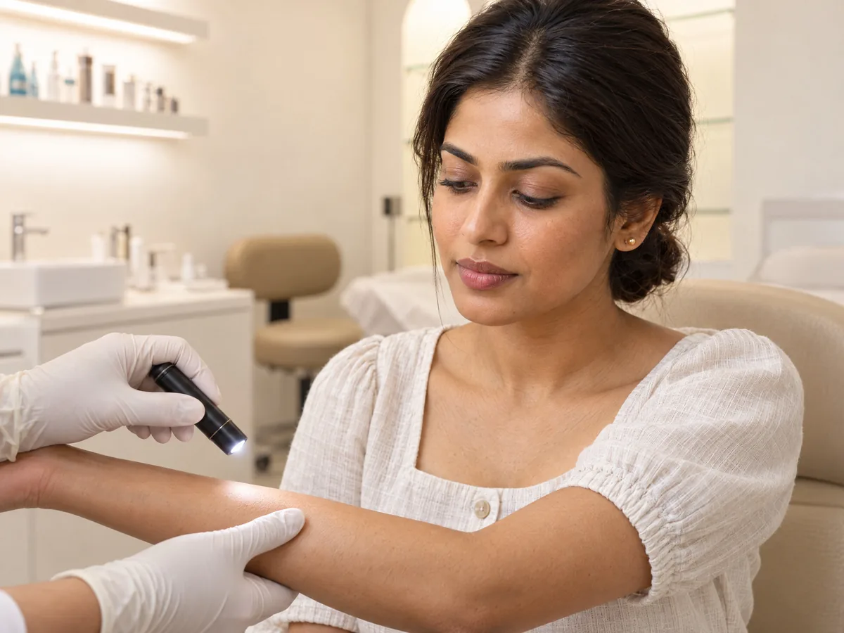 Skin Whitening Treatment in Jaipur: Heart disease or uncontrolled high blood pressure, Screening step | AI Aesthetics, C-Scheme