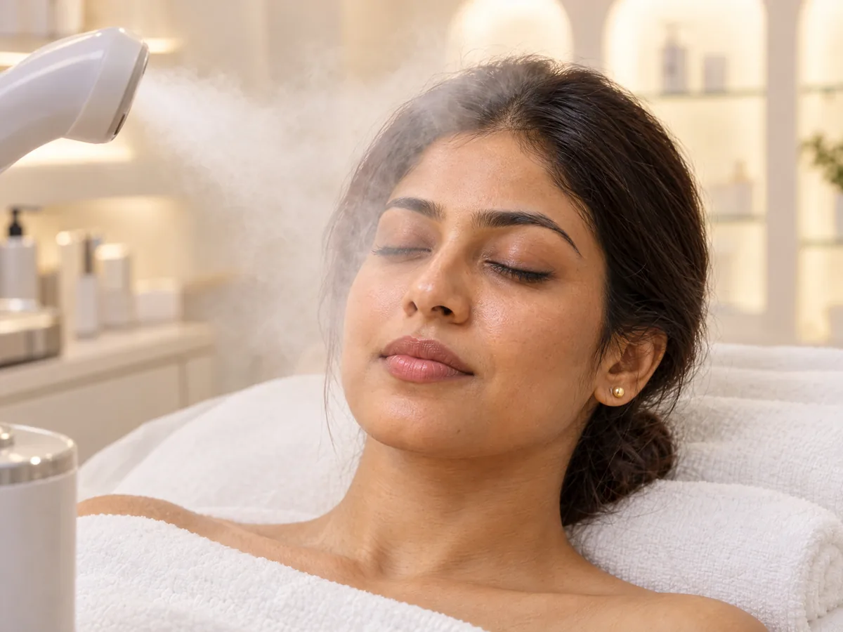 Facials in Jaipur: Skin type, Steam step | AI Aesthetics, C-Scheme