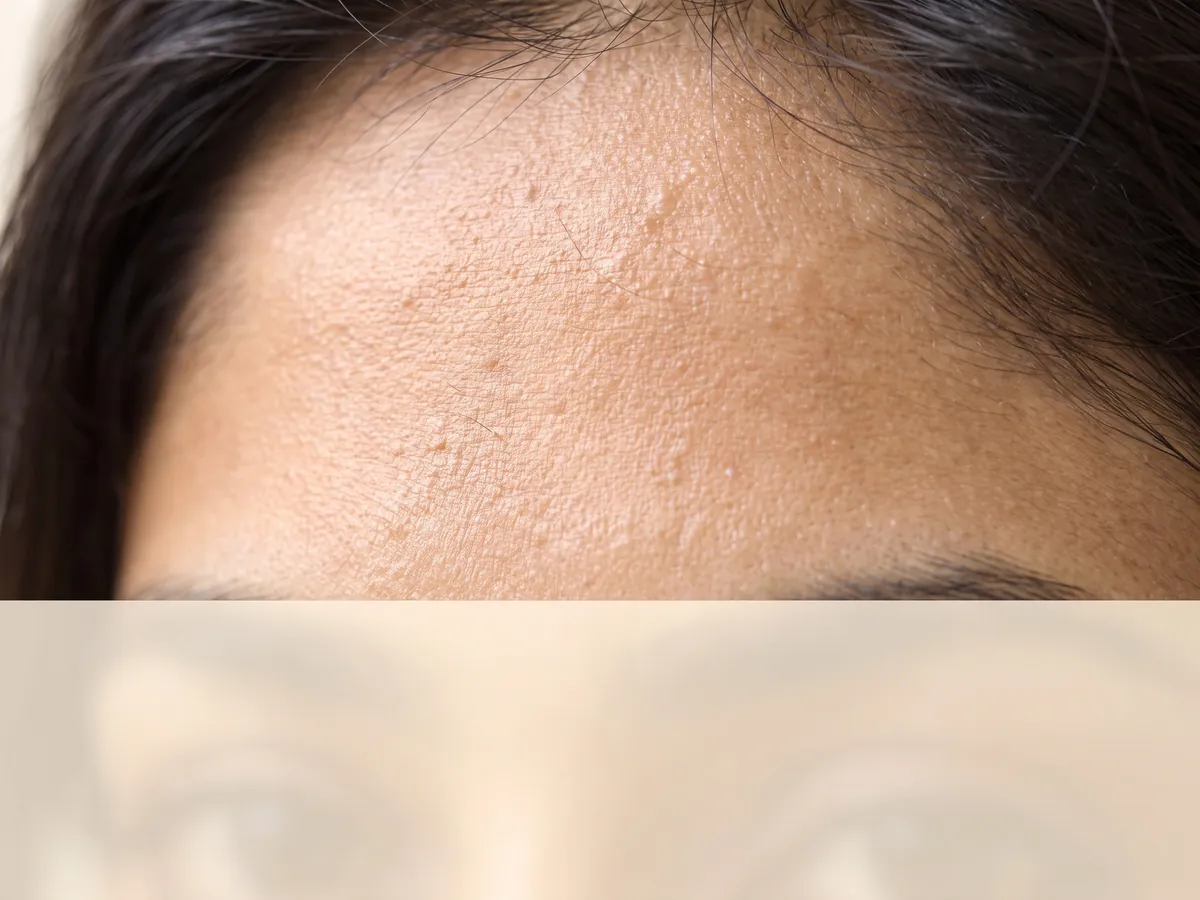 Underarm Laser Hair Removal Jaipur: Roughness, Rough texture: bumpy forehead skin in raking light | AI Aesthetics, C-Scheme